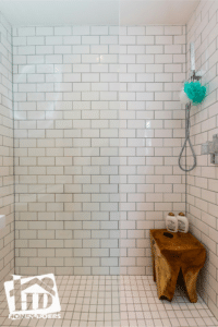 Tiled bathroom remodel